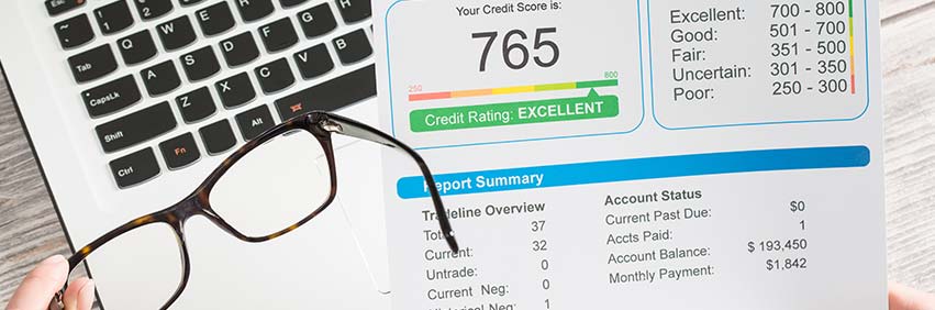 your credit score